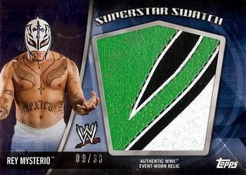 2010 Topps WWE - Superstar Super Swatches #SS-RM Rey Mysterio  Front