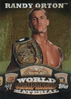 2010 Topps WWE - World Championship Material #W9 Randy Orton  Front