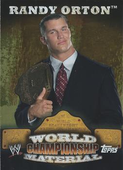 2010 Topps WWE - World Championship Material #W10 Randy Orton  Front