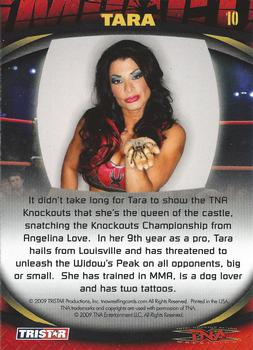 2009 TriStar TNA Impact #10 Tara  Back