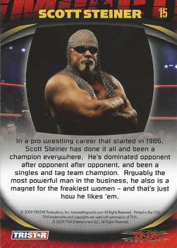 2009 TriStar TNA Impact #15 Scott Steiner  Back