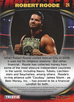 2009 TriStar TNA Impact #24 Robert Roode  Back