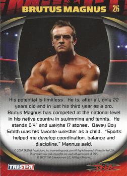 2009 TriStar TNA Impact #26 Brutus Magnus  Back
