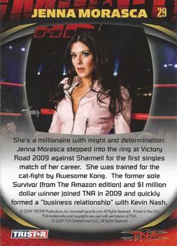 2009 TriStar TNA Impact #29 Jenna Morasca  Back