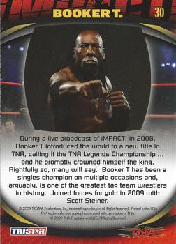 2009 TriStar TNA Impact #30 Booker T  Back