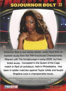 2009 TriStar TNA Impact #33 Sojournor Bolt  Back