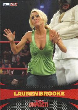 2009 TriStar TNA Impact #41 Lauren Brooke  Front