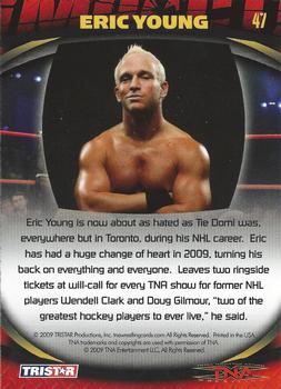 2009 TriStar TNA Impact #47 Eric Young  Back