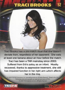 2009 TriStar TNA Impact #52 Traci Brooks  Back