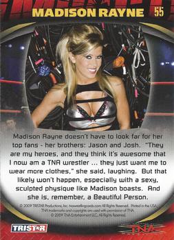 2009 TriStar TNA Impact #55 Madison Rayne  Back