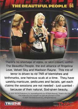 2009 TriStar TNA Impact #64 The Beautiful People  Back