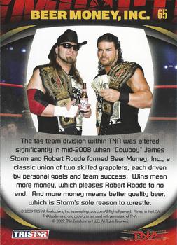 2009 TriStar TNA Impact #65 Beer Money, Inc.  Back