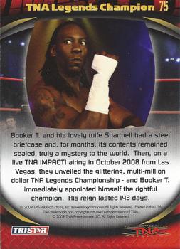 2009 TriStar TNA Impact #75 Booker T  Back