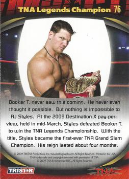 2009 TriStar TNA Impact #76 A.J. Styles Back