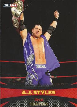 2009 TriStar TNA Impact #76 A.J. Styles Front