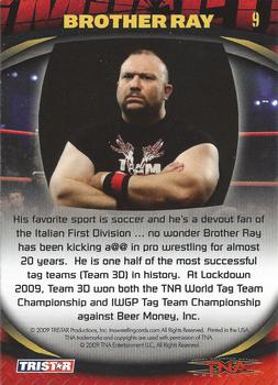 2009 TriStar TNA Impact #9 Brother Ray  Back
