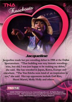 2009 TriStar TNA Knockouts #5 Jacqueline Back