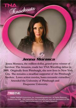 2009 TriStar TNA Knockouts #6 Jenna Morasca Back