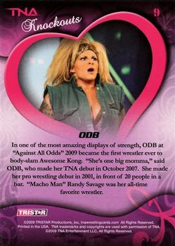 2009 TriStar TNA Knockouts #9 ODB Back
