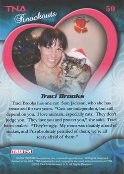 2009 TriStar TNA Knockouts #50 Traci Brooks Back