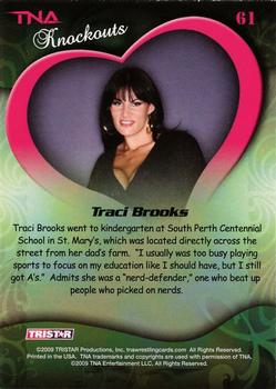 2009 TriStar TNA Knockouts #61 Traci Brooks Back
