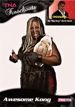 2009 TriStar TNA Knockouts #64 Awesome Kong Front