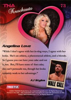 2009 TriStar TNA Knockouts #73 Angelina Love Back