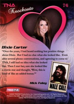 2009 TriStar TNA Knockouts #76 Dixie Carter Back
