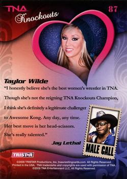 2009 TriStar TNA Knockouts #87 Taylor Wilde Back