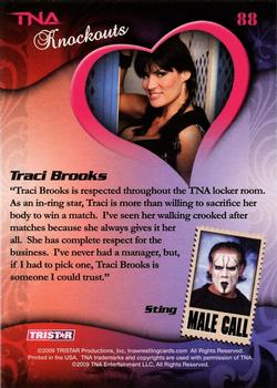 2009 TriStar TNA Knockouts #88 Traci Brooks Back