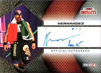 2009 TriStar TNA Impact - Autographs Gold #IA-24 Hernandez Front