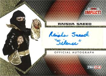 2009 TriStar TNA Impact - Autographs Gold #IA-43 Raisha Saeed  Front