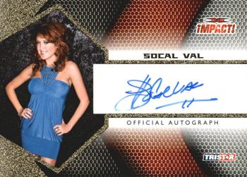 2009 TriStar TNA Impact - Autographs Gold #IA-53 SoCal Val  Front