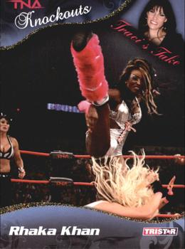2009 TriStar TNA Knockouts - Gold #40 Rhaka Khan Front
