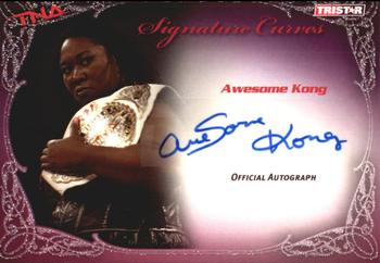 2009 TriStar TNA Knockouts - Signature Curves #KA2 Awesome Kong Front