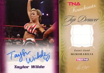 2009 TriStar TNA Knockouts - Top Drawer Memorabilia #TD-15 Taylor Wilde Front