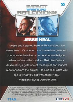 2012 TriStar Impact TNA Reflexxions #55 Jesse Neal  Back