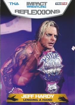 2012 TriStar Impact TNA Reflexxions #91 Jeff Hardy Front