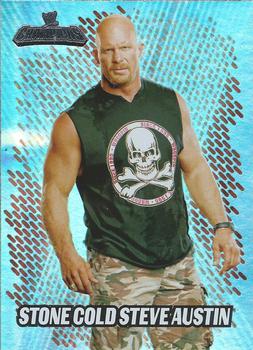 2011 Topps WWE Champions - Foil #F1 Stone Cold Steve Austin Front