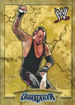 2011 Topps WWE Ringside Relic Dog Tags Inserts #16 Undertaker  Front