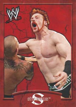 2011 Topps WWE Ringside Relic Dog Tags Inserts #9 Sheamus  Front