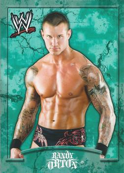 2011 Topps WWE Ringside Relic Dog Tags Inserts #8 Randy Orton  Front