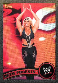 2011 Topps WWE - Black #29 Beth Phoenix Front