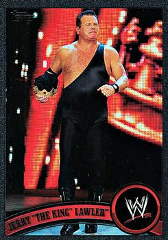2011 Topps WWE - Black #72 Jerry Lawler Front