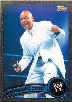 2011 Topps WWE - Black #77 Theodore Long Front