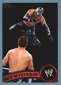 2011 Topps WWE - Blue #3 Rey Mysterio Front
