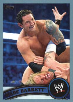 2011 Topps WWE - Blue #4 Wade Barrett Front