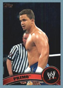 2011 Topps WWE - Blue #7 Primo Front