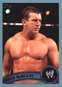 2011 Topps WWE - Blue #18 Ted DiBiase Jr. Front