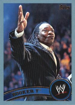 2011 Topps WWE - Blue #22 Booker T Front